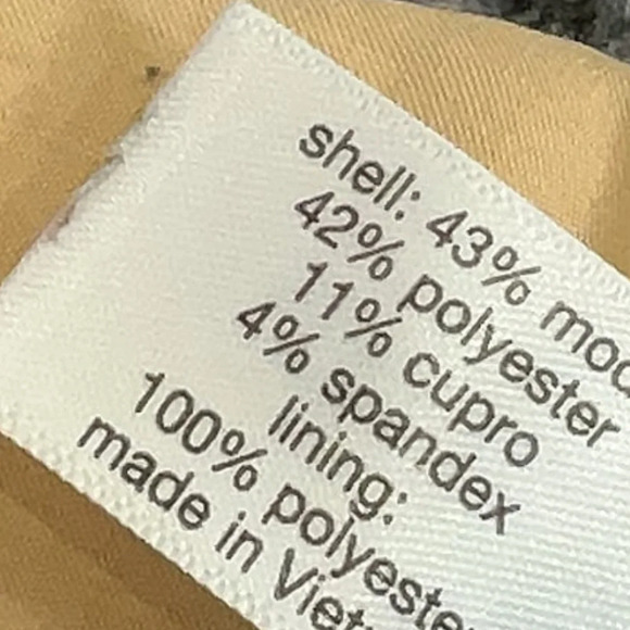 Lane Bryant Tan Ginger Root  Silky Chino Boyfriend Blazer Jacket Plus Size 20 - Picture 6 of 8